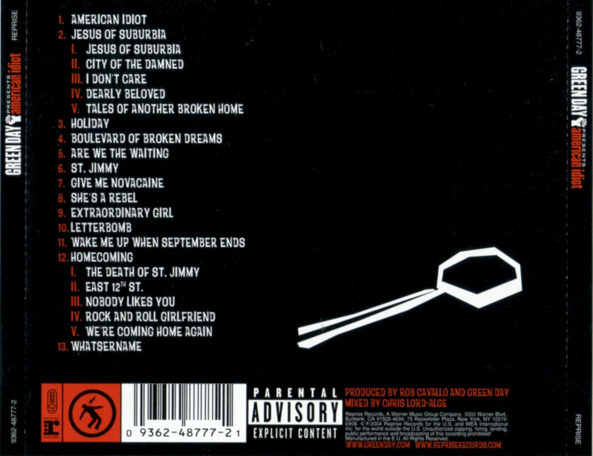 Green Day – American Idiot (CD)