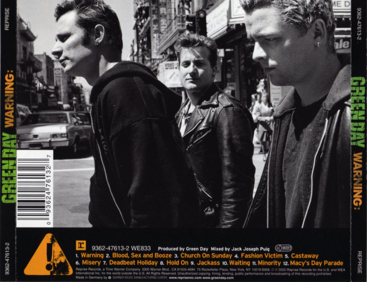 Green Day – Warning: (CD)