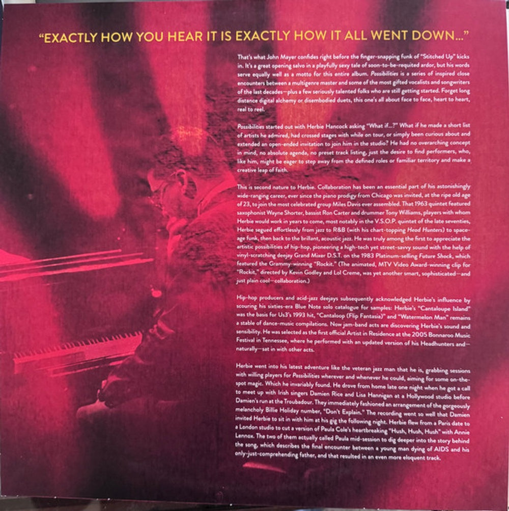 Herbie Hancock – Possibilities (3-LP Vinyl)