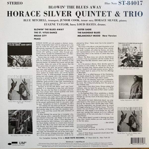 Horace Silver – Blowin' The Blues Away (LP Vinyl)