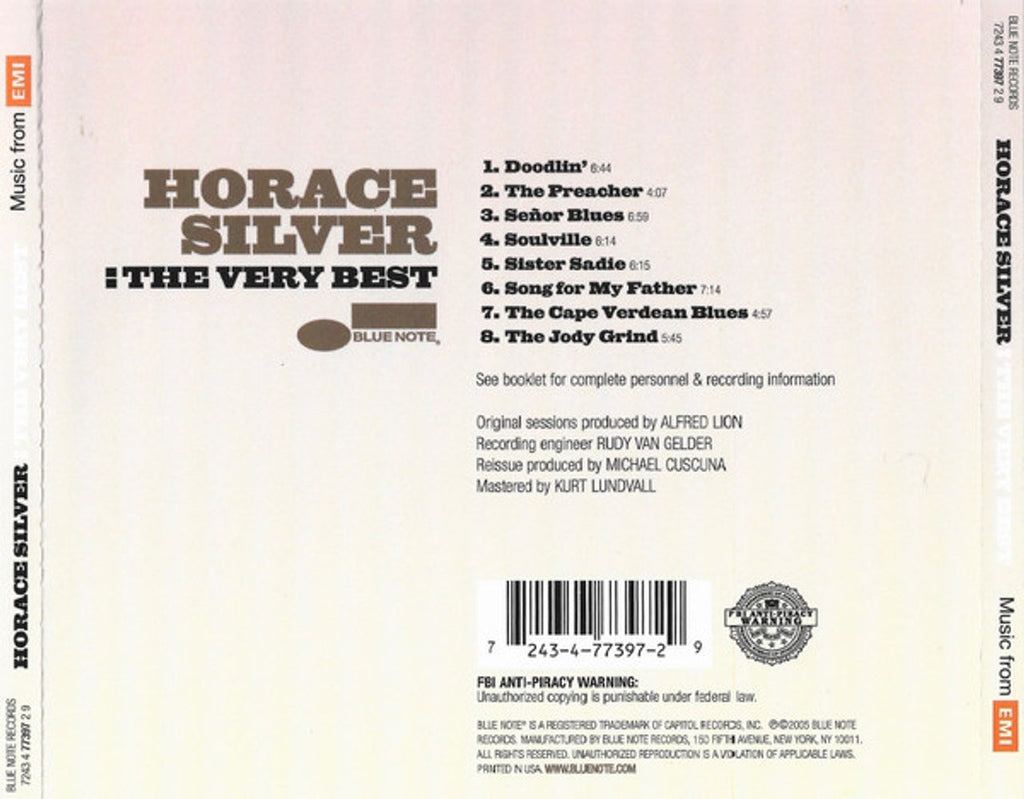 Horace Silver – The Very Best (CD)