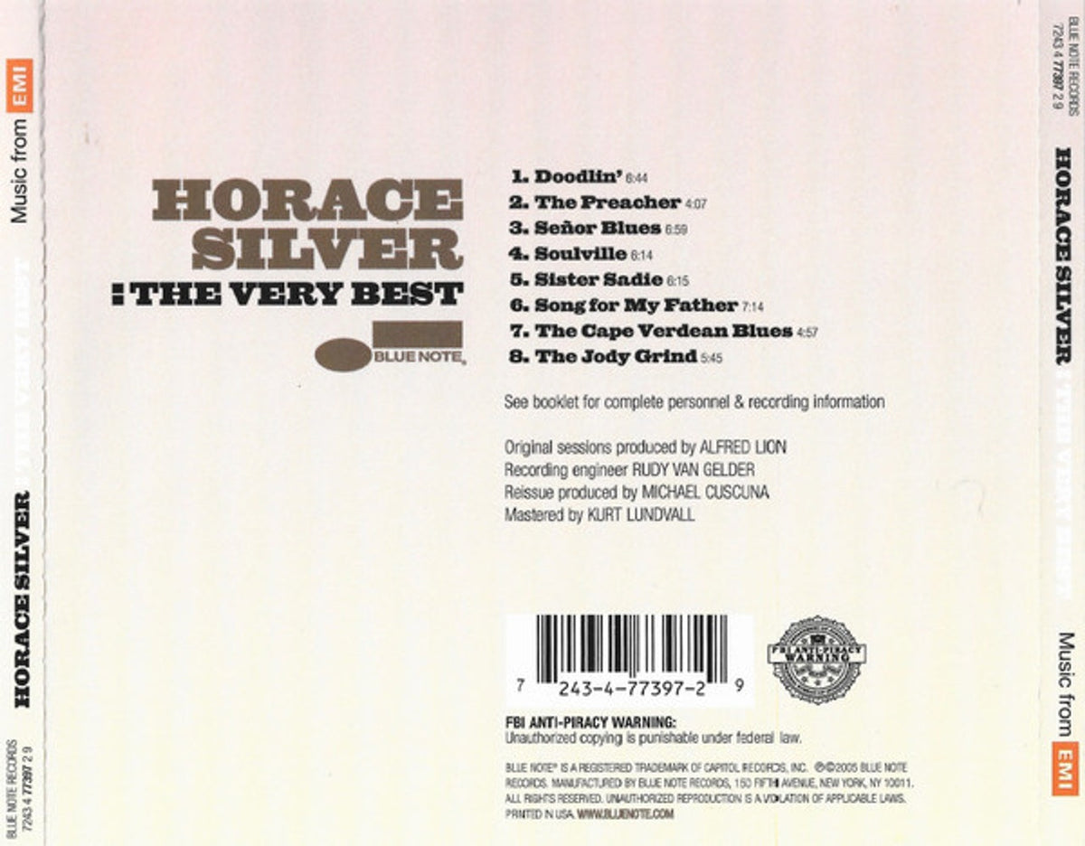 Horace Silver – The Very Best (CD)