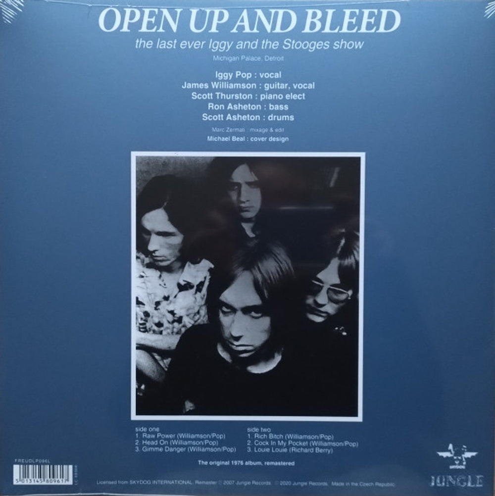 Iggy and The Stooges – Metallic K.O. (Blue LP Vinyl)