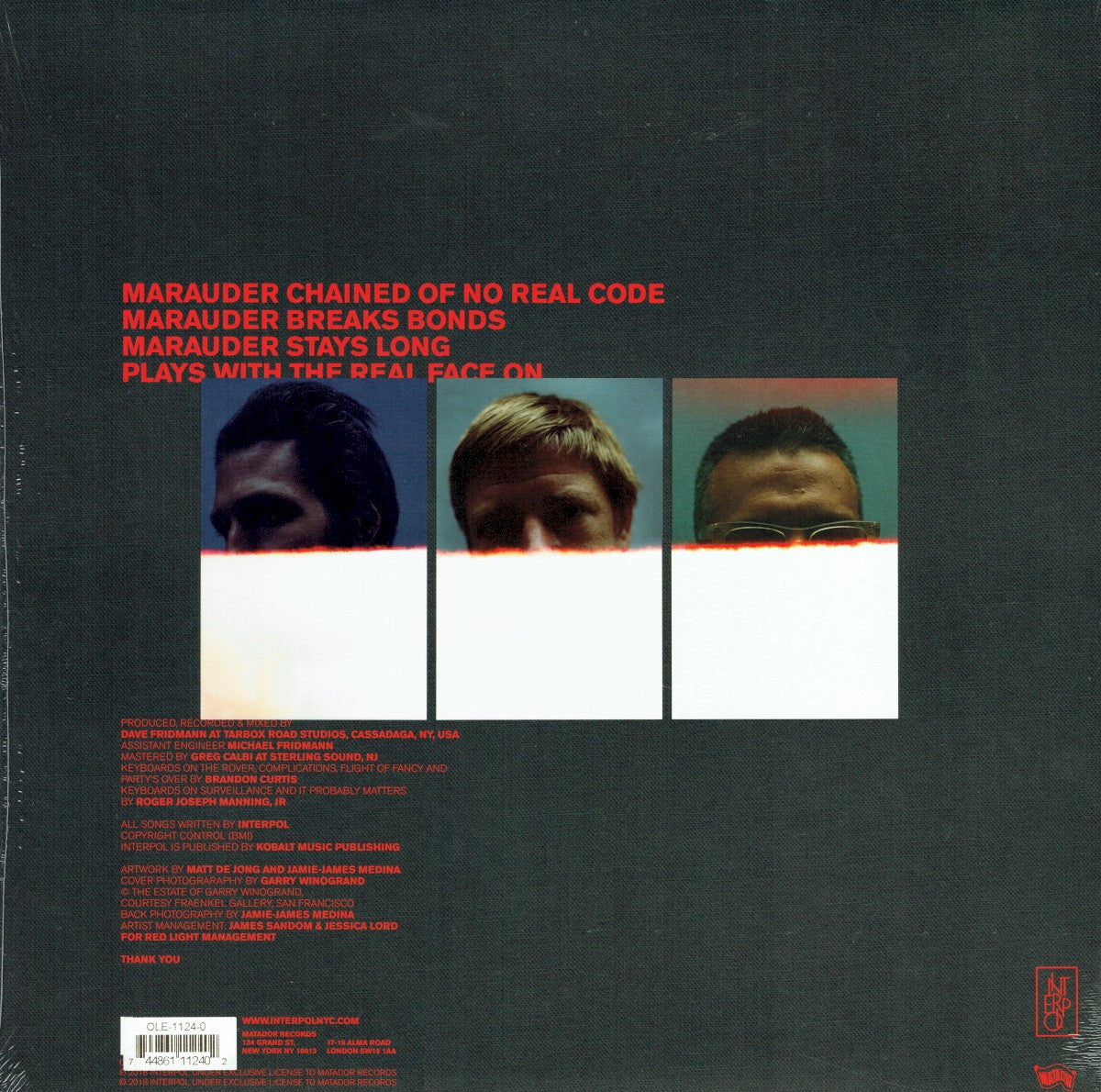 Interpol – Marauder (LP Vinyl)