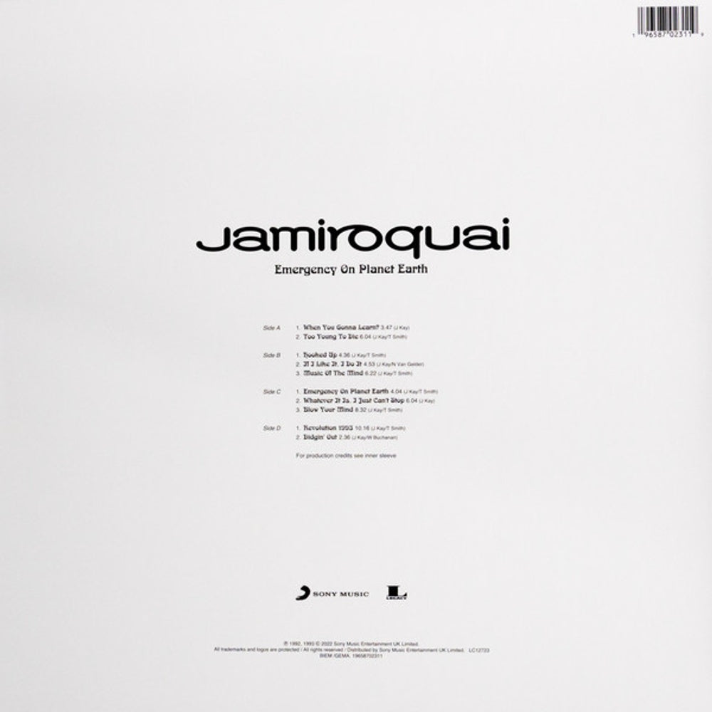 Jamiroquai – Emergency On Planet Earth (2-LP Vinyl)
