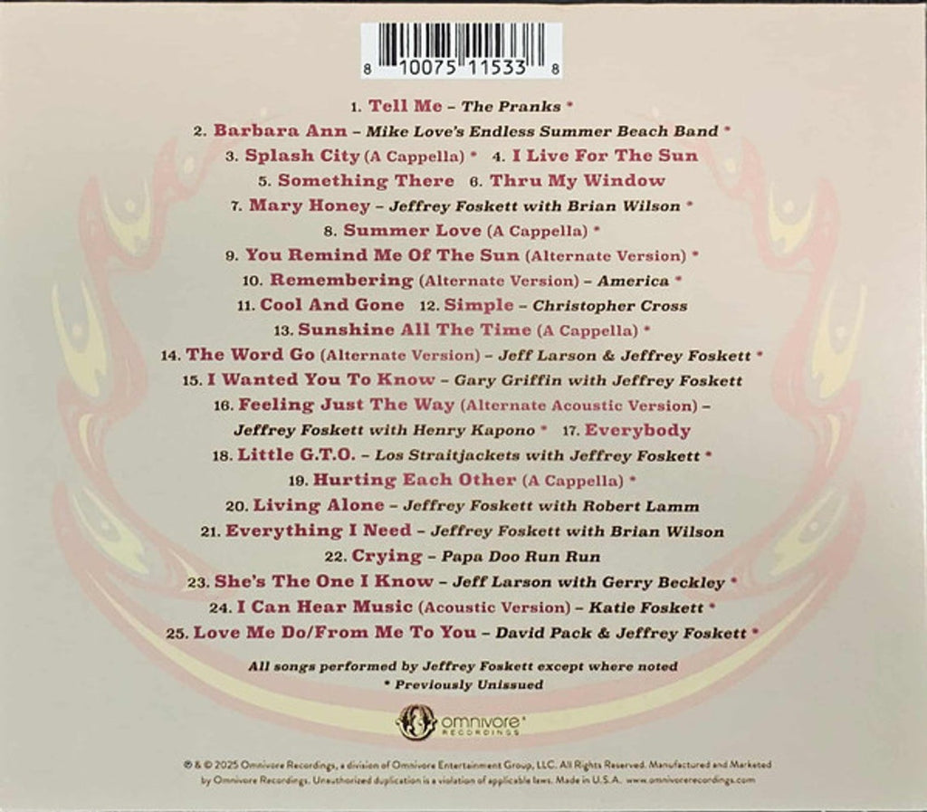Something There - Remembering Jeffrey Foskett (CD)