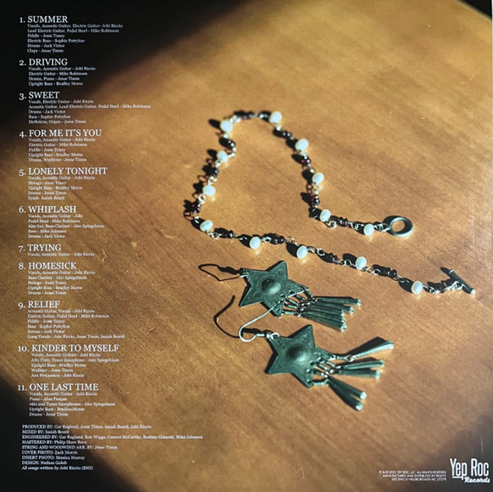Jobi Riccio – Whiplash (LP Clear Vinyl)