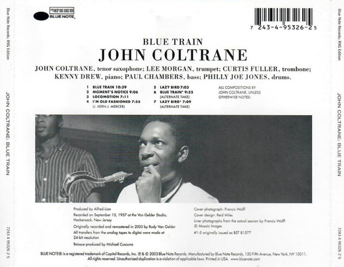 John Coltrane – Blue Train (CD)