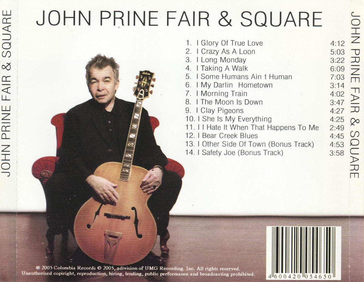 John Prine – Fair & Square (2-LP Vinyl)