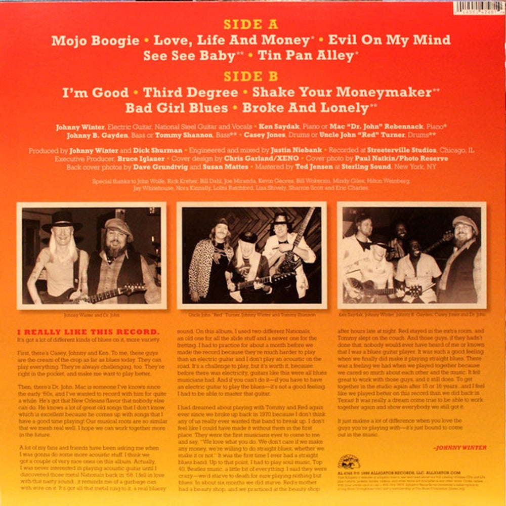 Johnny Winter – 3rd Degree (LP Vinyl)