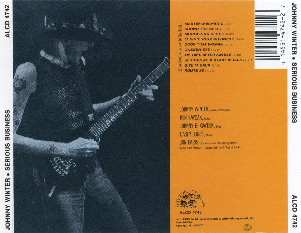 Johnny Winter – Serious Business (CD)