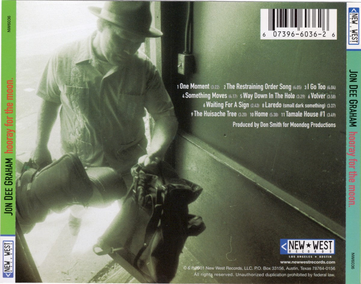 Jon Graham Dee – Hooray for the Moon (CD)