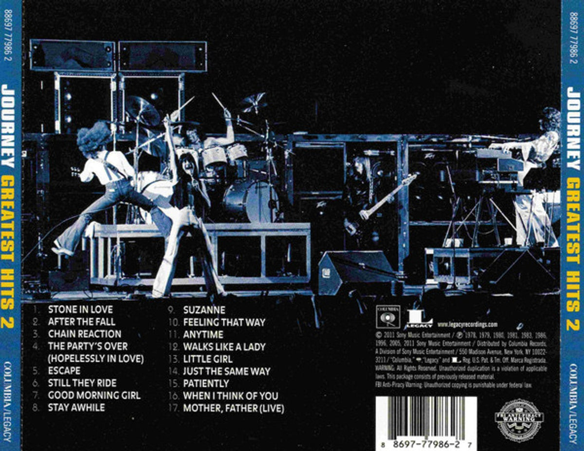 Journey – Greatest Hits, Vol. 2 (CD)
