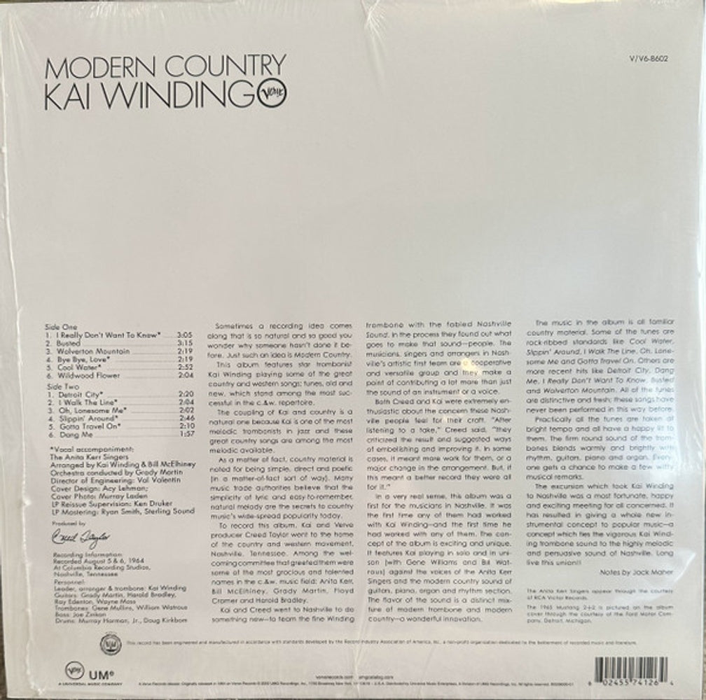 Kai Winding – Modern Country (LP Vinyl)