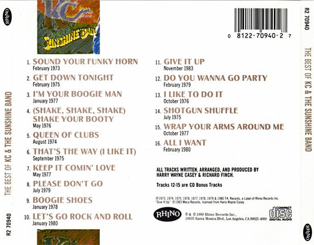 Kc & The Sunshine Band – Best of (CD)