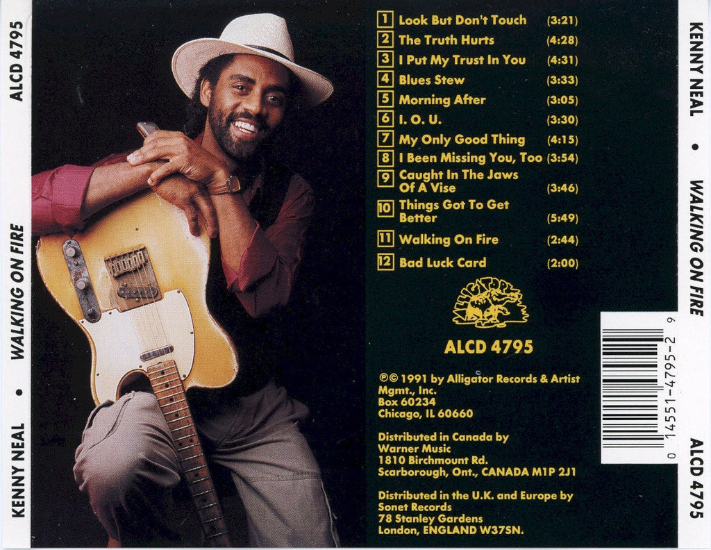 Kenny Neal – Walking on Fire (CD)