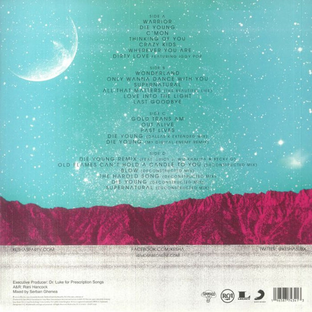 Kesha – Warrior: Expanded Edition (2-LP Vinyl)