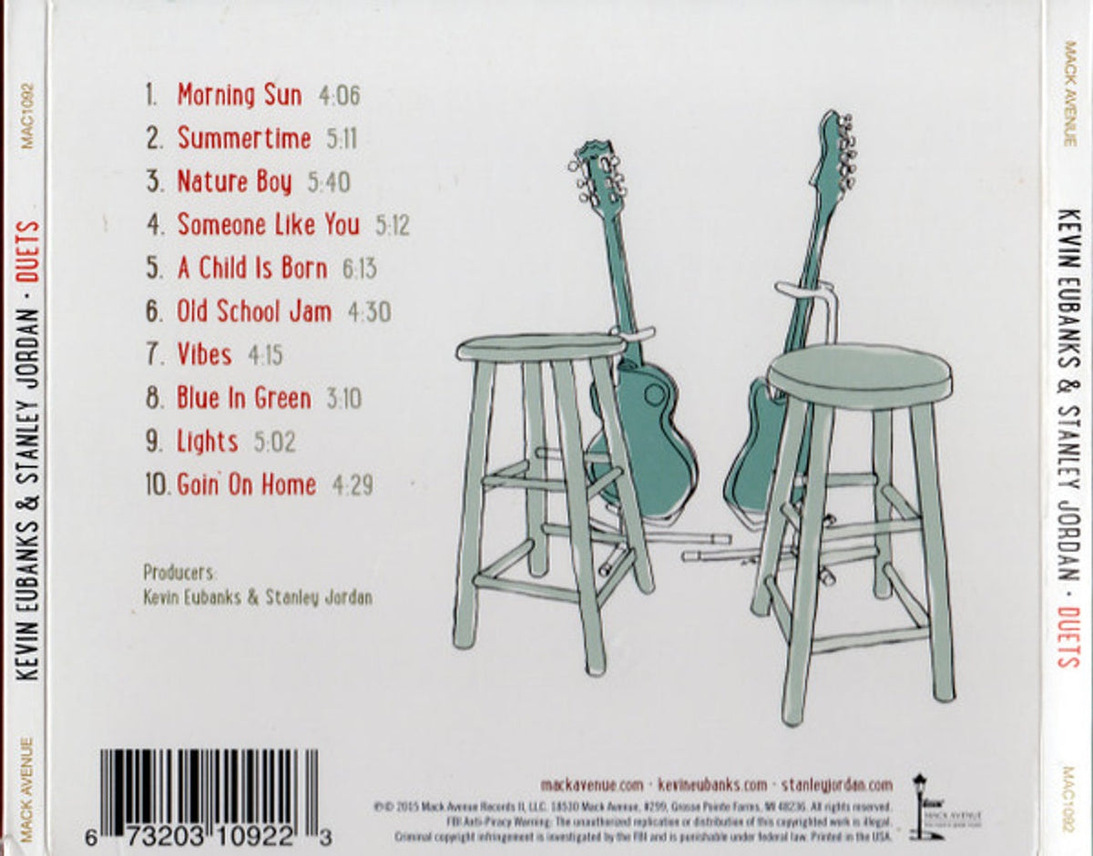 Kevin Eubanks & Stanley Jordan – Duets (CD)