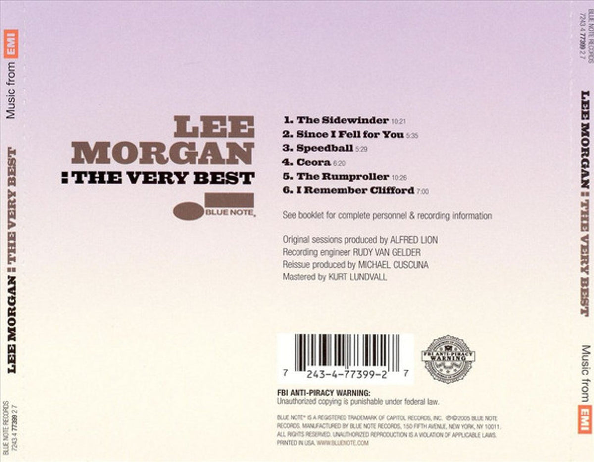 Lee Morgan – The Very Best (CD)