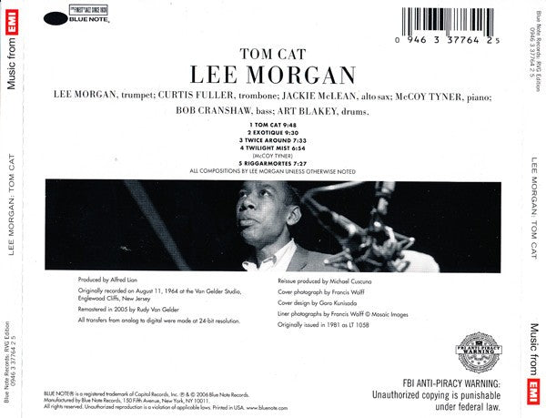 Lee Morgan – Tom Cat (CD)