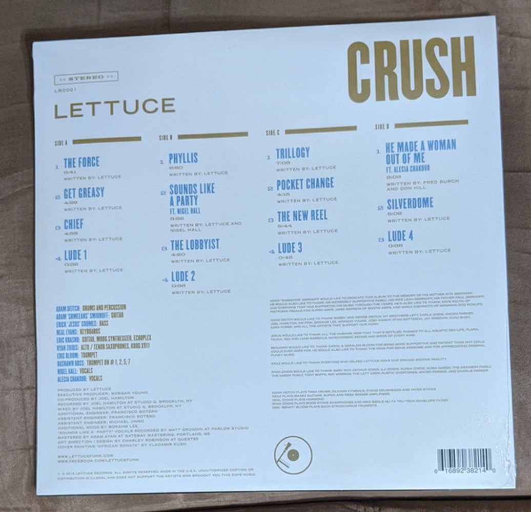 Lettuce – Crush (2-LP Vinyl)