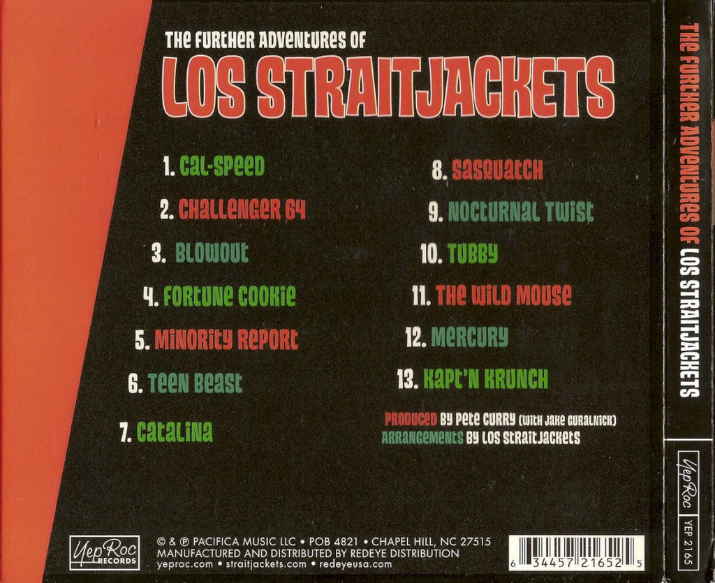 Los Straitjackets – The Further Adventures Of Los Straightjackets (CD)