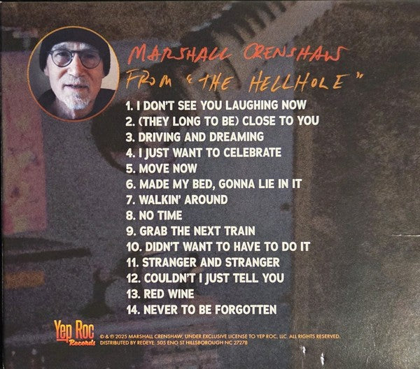 Marshall Crenshaw – From The Hellhole (CD)