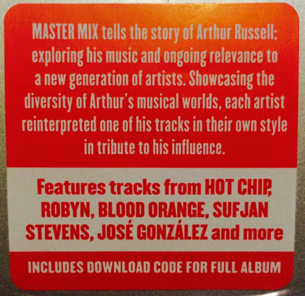 Master Mix - Red Hot & Arthur Russell (3-LP Vinyl)