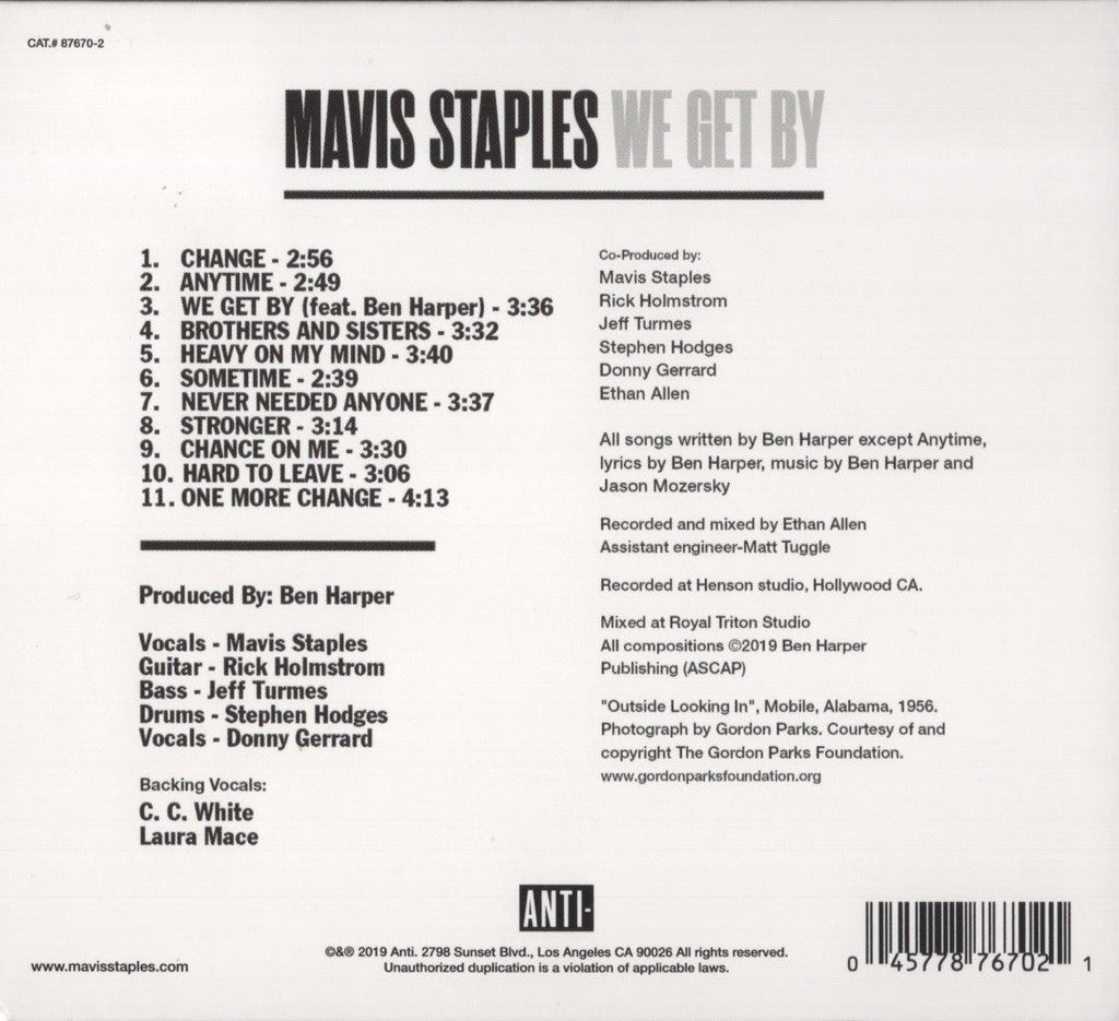Mavis Staples – We Get By (LP Vinyl)