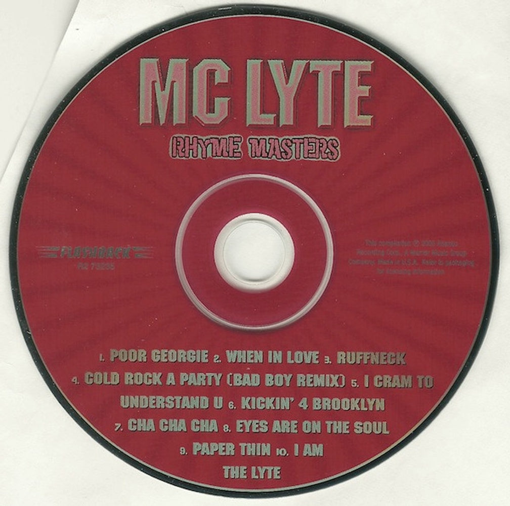 MC Lyte – Rhyme Masters (CD)