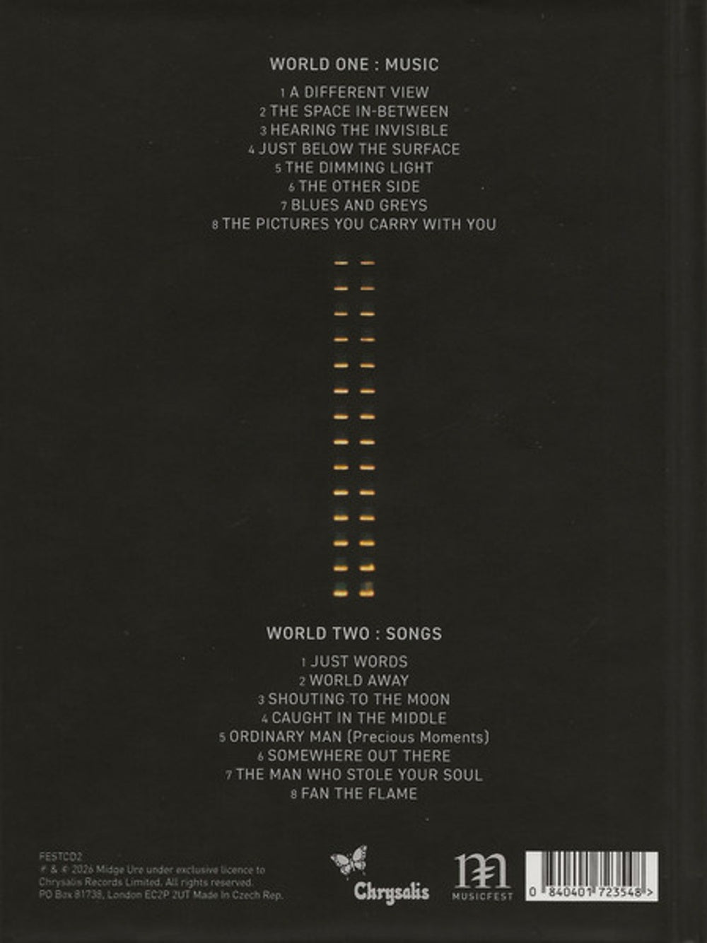 Midge Ure – A Man Of Two Worlds (2-CD)