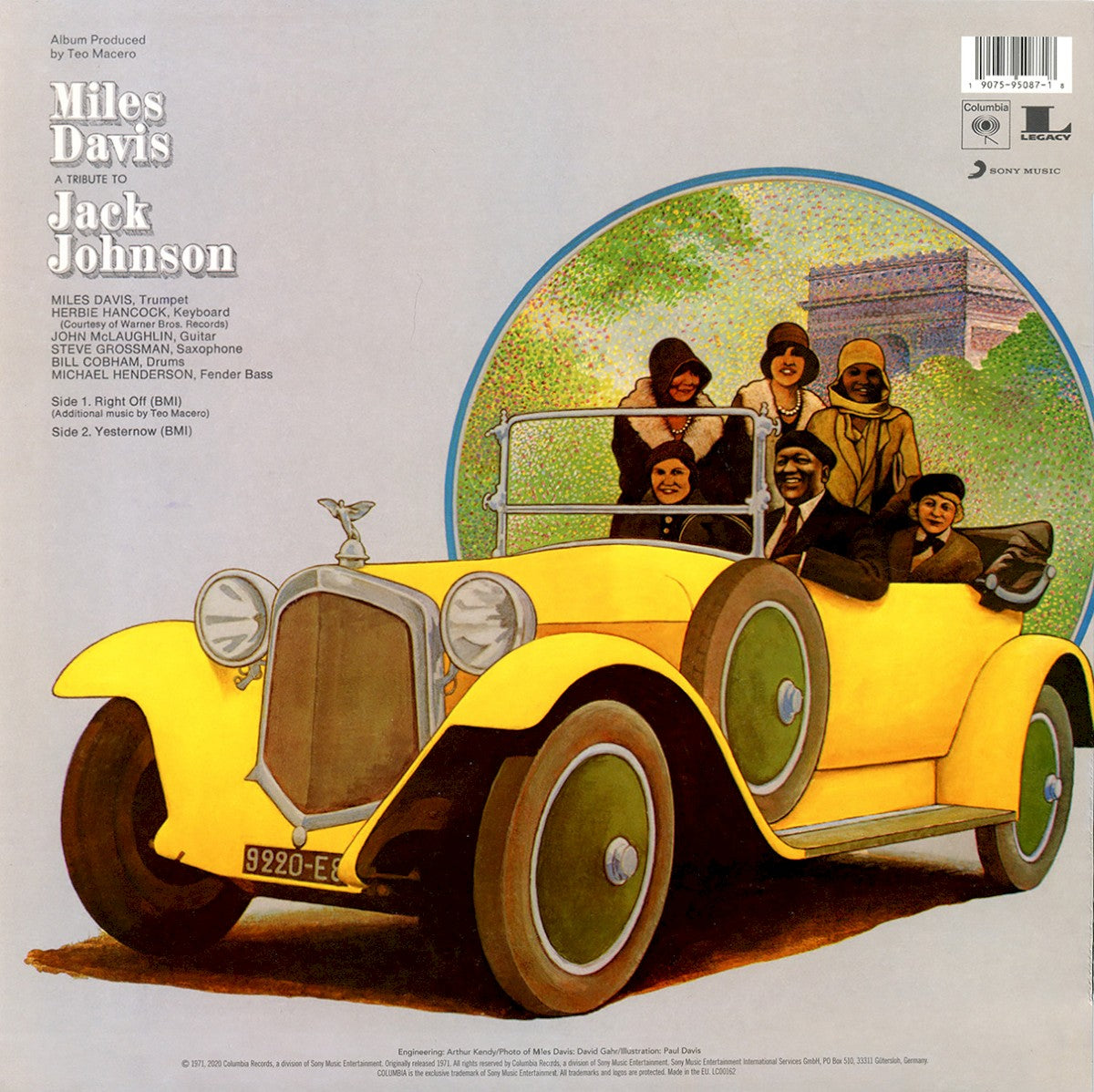 Miles Davis – A Tribute To Jack Johnson (LP Vinyl)