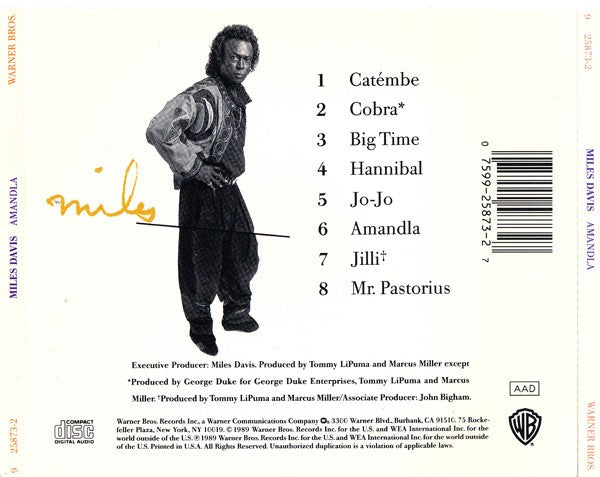 Miles Davis – Amandla (CD)