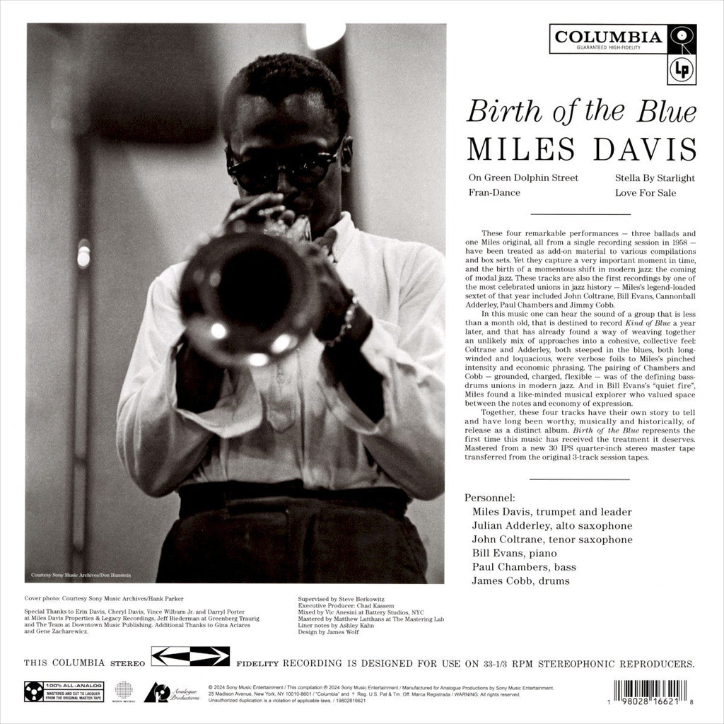Miles Davis – Birth Of The Blue (LP Vinyl)
