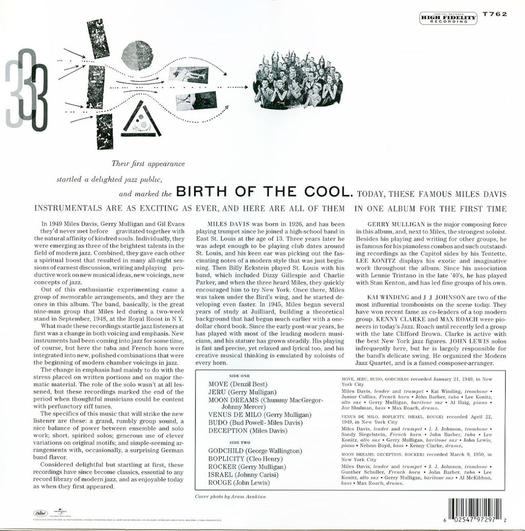 Miles Davis – Birth Of The Cool (LP Vinyl)