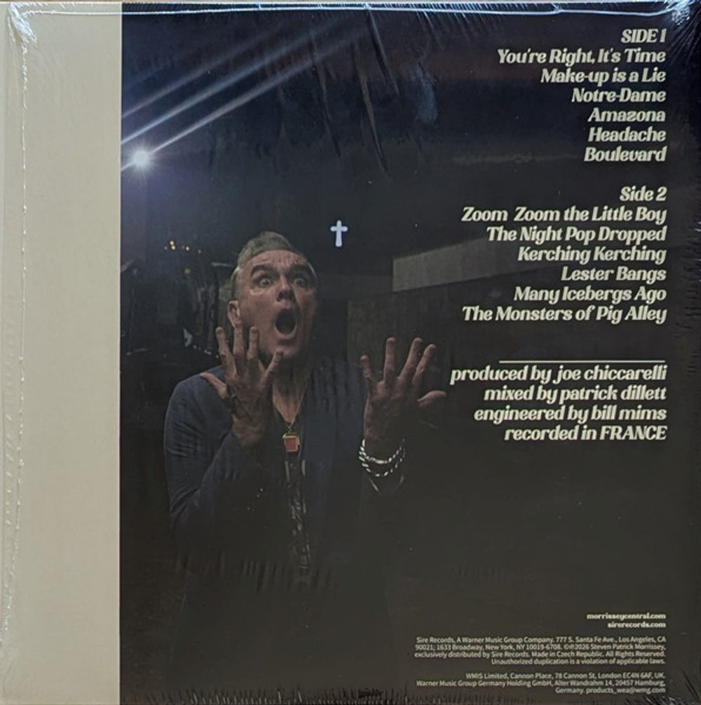 Morrissey – Make-Up Is A Lie (Blue LP Vinyl)