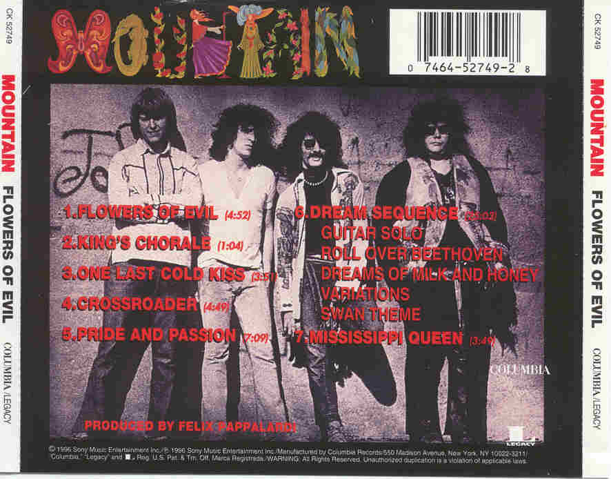 Mountain – Flowers of Evil (CD)