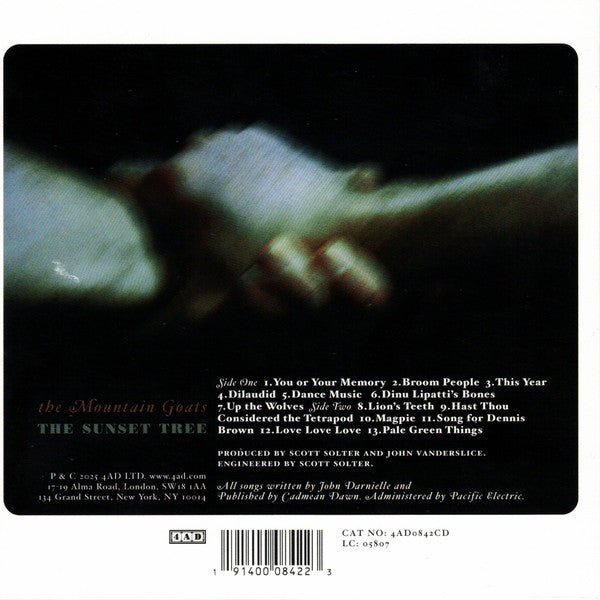 Mountain Goats – Sunset Tree (CD)