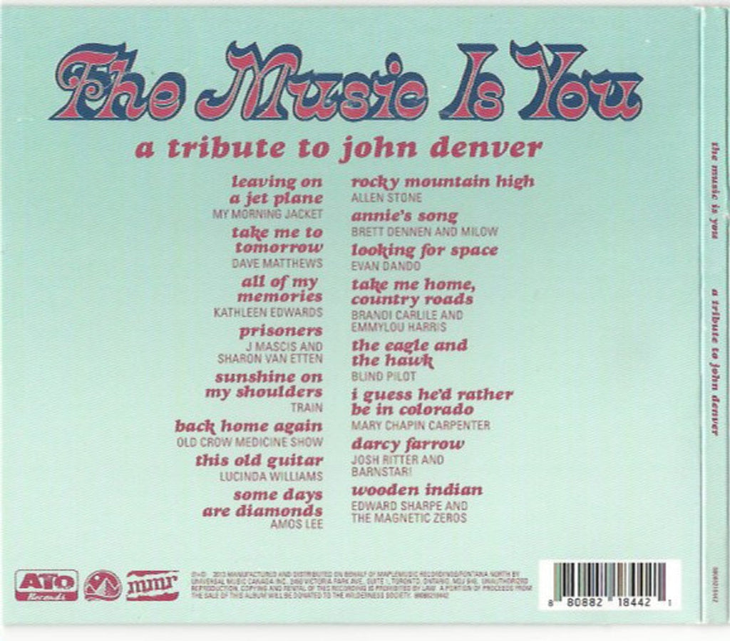 The Music Is You - A Tribute To John Denver (CD)