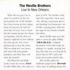 Neville Brothers – Live in New Orleans (CD)