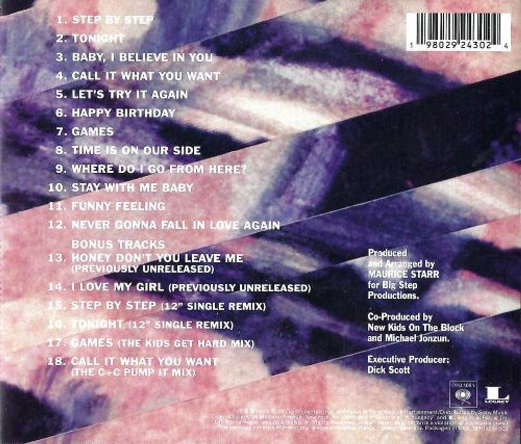 New Kids On The Block – Step By Step (CD)
