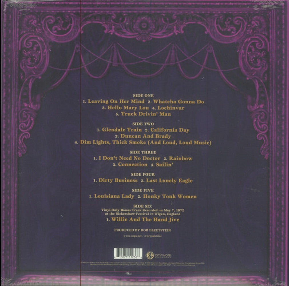 New Riders Of The Purple Sage – Lyceum '72 (3-LP Vinyl)