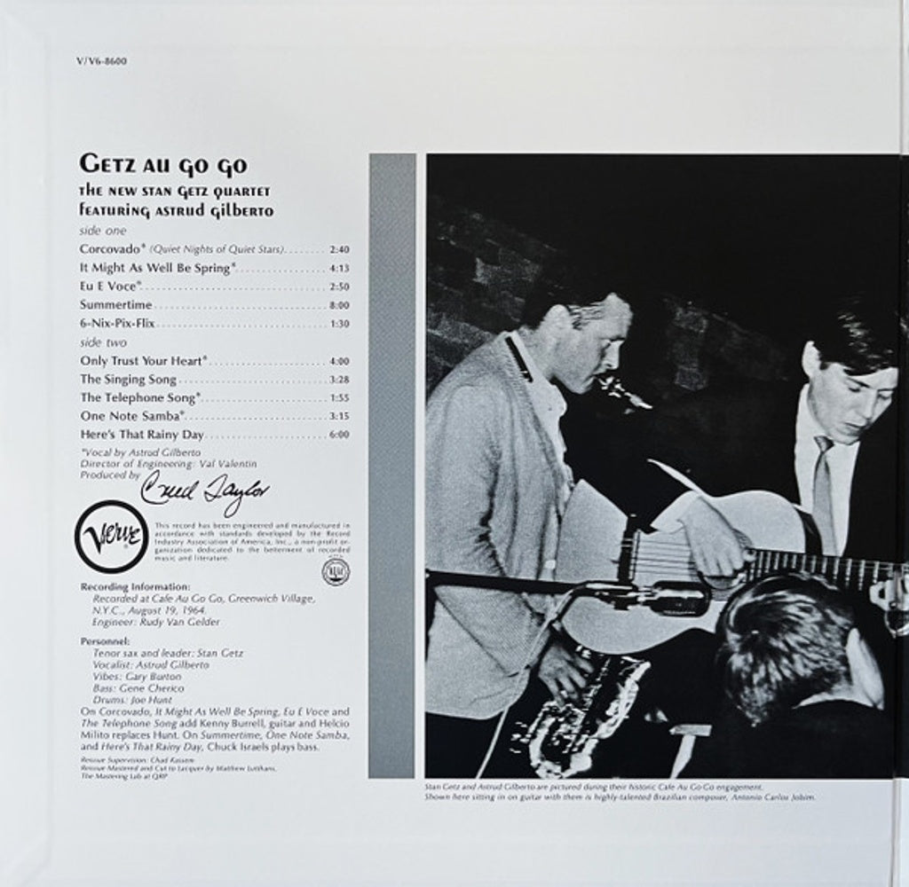 New Stan Getz Quartet – Getz Au Go Go (LP Vinyl)