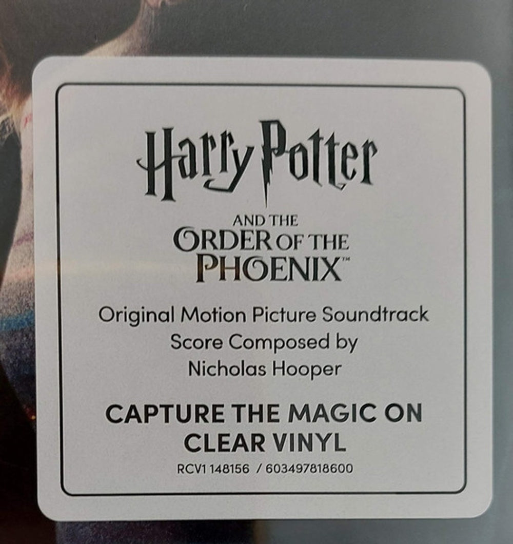 Nicholas Hooper – Harry Potter And The Order Of The Phoenix - Original Soundtrack(2-LP Vinyl)