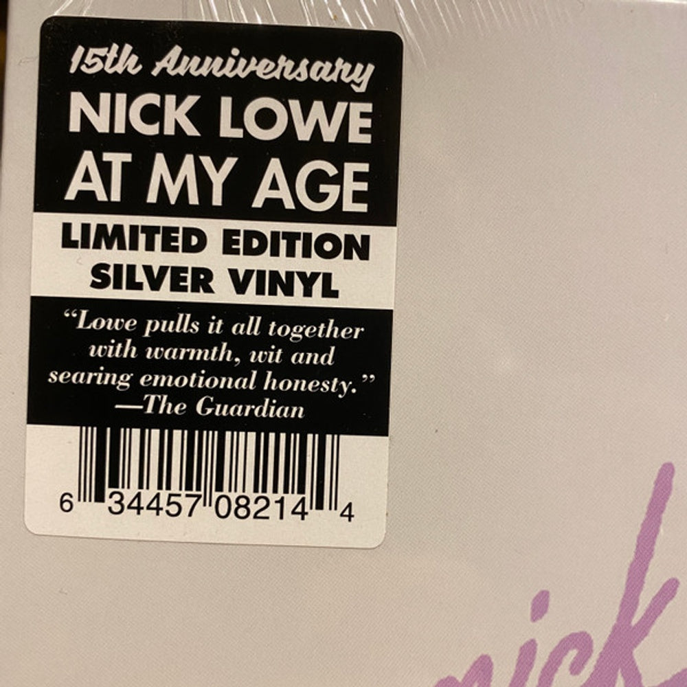 Nick Lowe – At My Age (LP Silver Vinyl)
