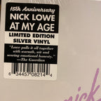 Nick Lowe – At My Age (LP Silver Vinyl)