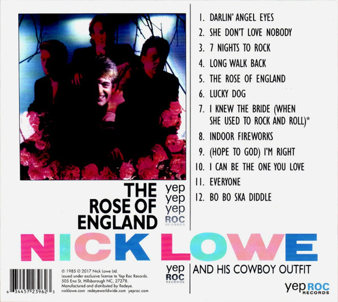 Nick Lowe – The Rose Of England (CD)