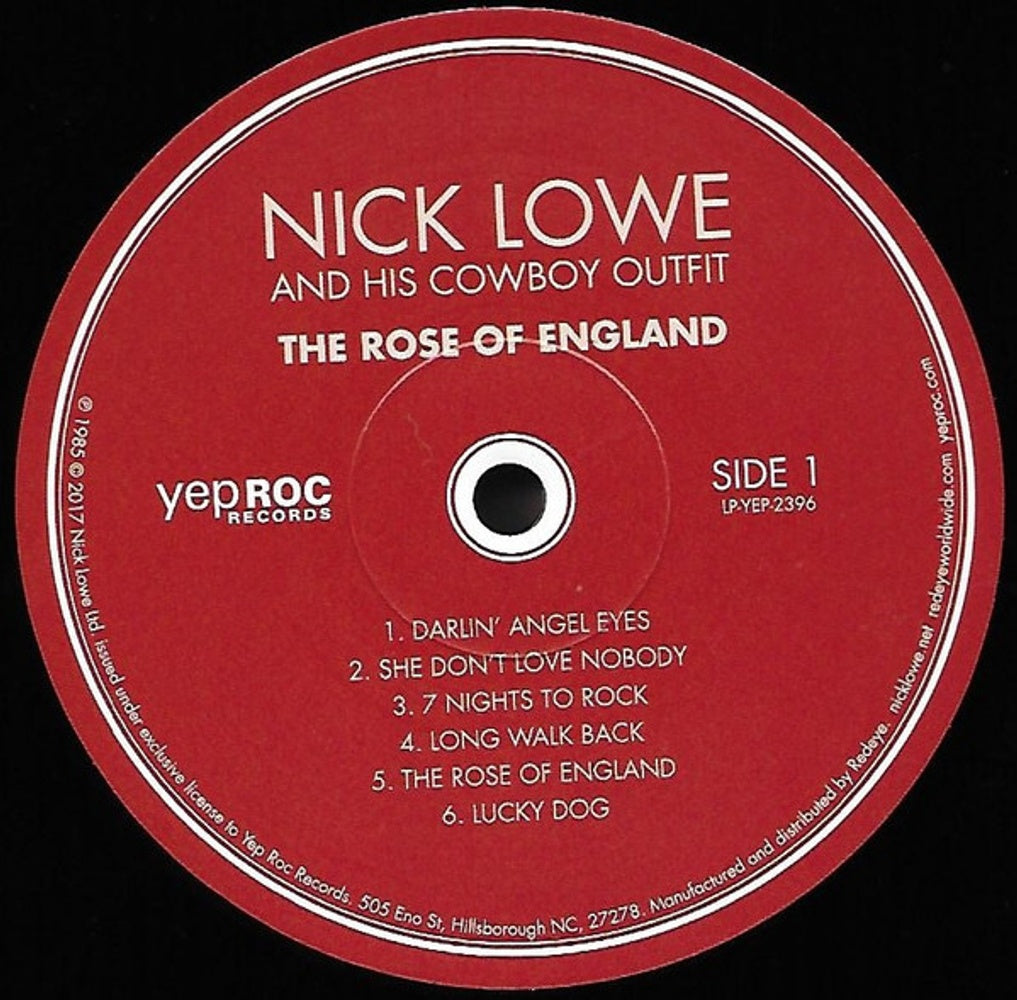 Nick Lowe – The Rose Of England (LP Vinyl)
