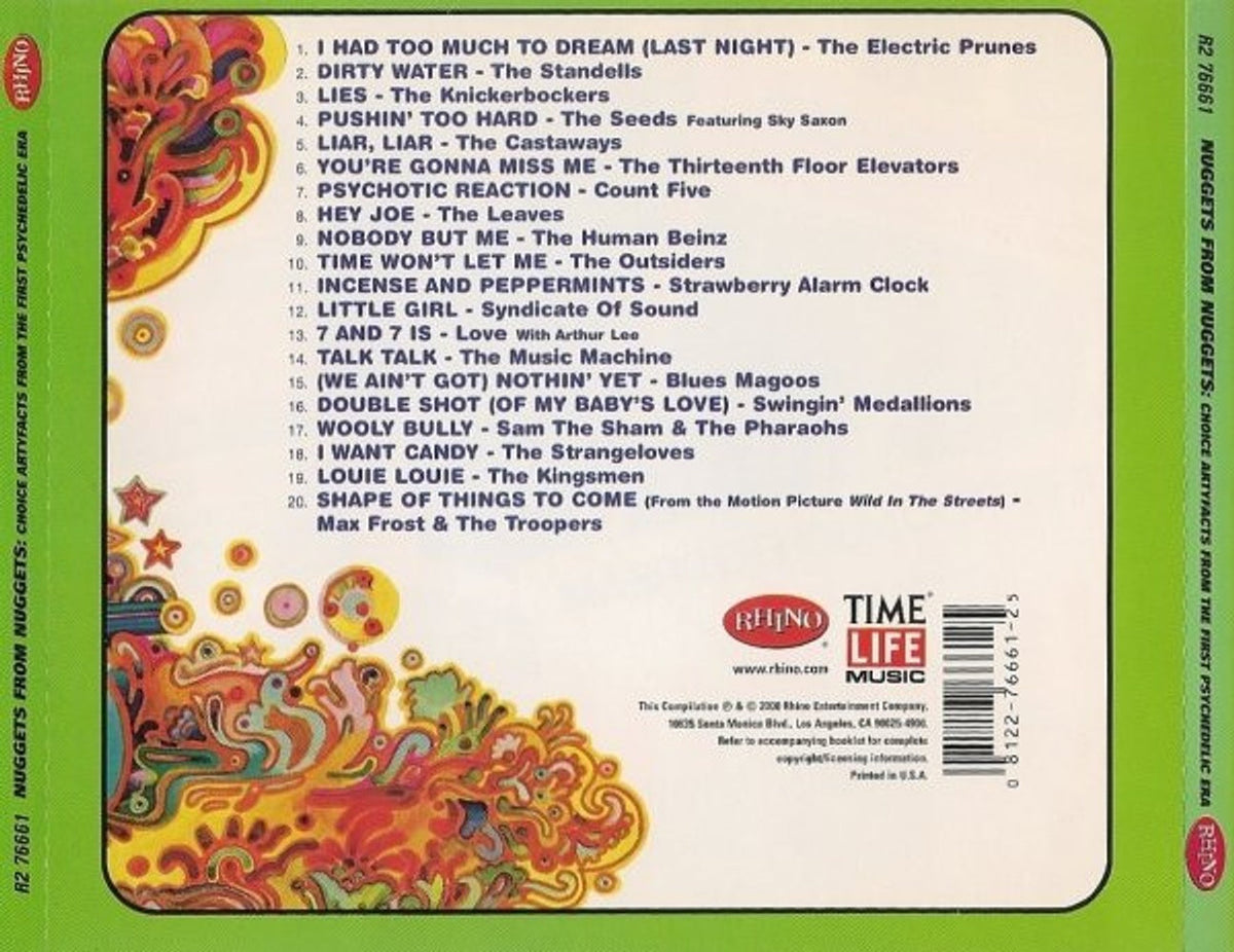 Nuggets - Original Artyfacts From The First Psychedelic Era (CD)
