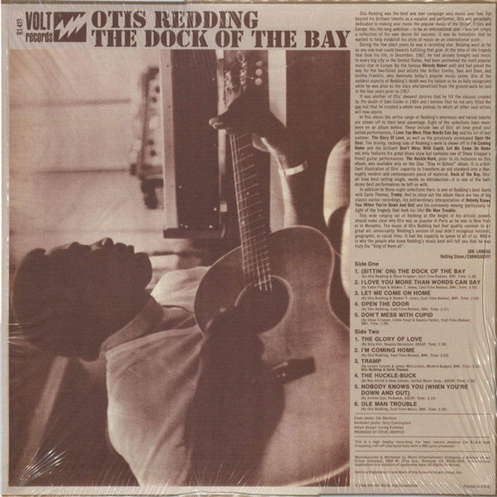 Otis Redding – Dock Of The Bay (LP Vinyl)